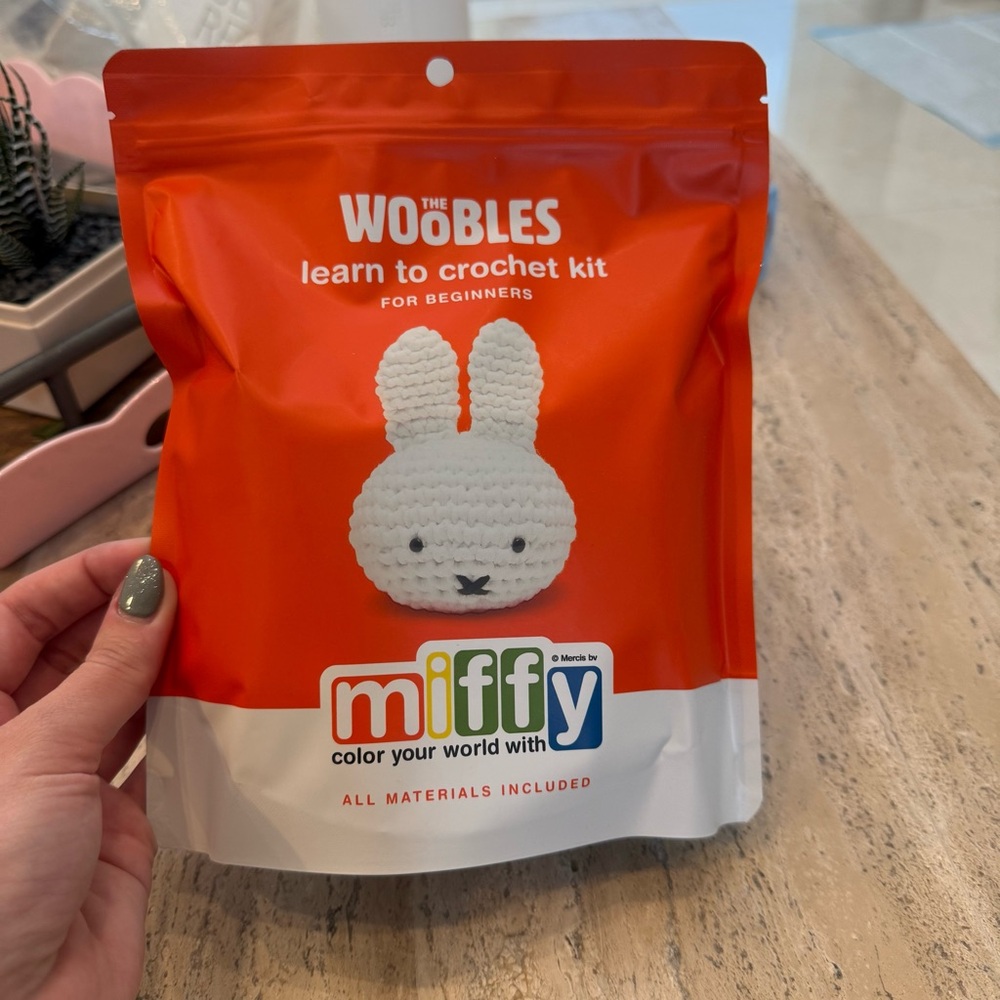 miffy Crochet Starter Kit - Red & White Pack
